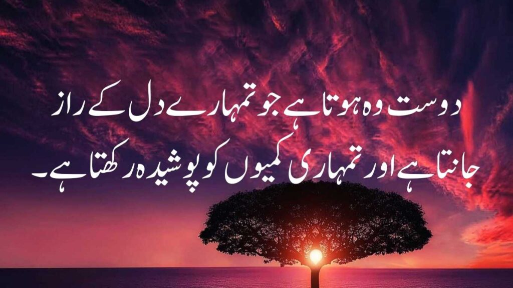 5 Friendship Quotes In Urdu 2024