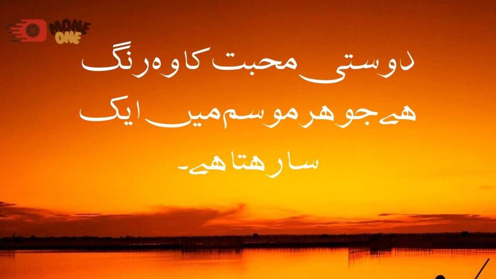 friendship quotes in urdu