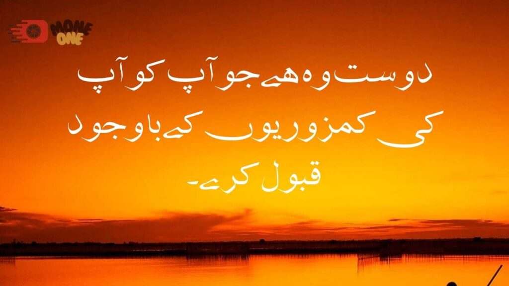 friendship quotes in urdu